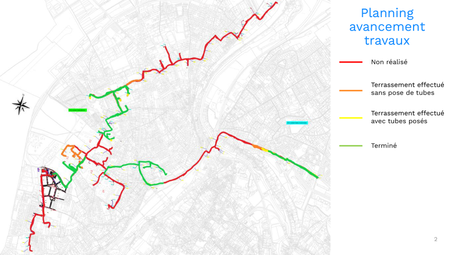 L'avancée des travaux 10.06